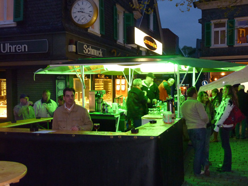 Unsere Cocktailbar bei der Veranstaltung Röntgen - Classic in Remscheid - Lennep