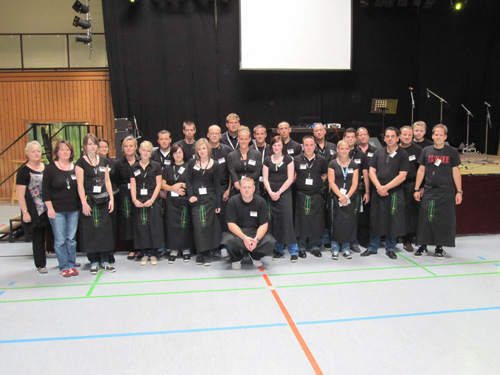 Unser Team beim Abiball 2011 in Wermelskirchen